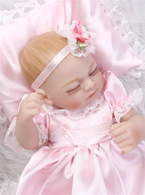 Little Peanut 10 Inch Baby Doll Reborn Girl Body Full Silicone Vinyl