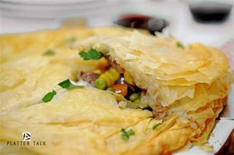 Discover our secrets for cooking and serving a juicy, tender beef roast we don't want to struggle with removing a rack of bones at tableside, we don't want juice all over the tablecloth, and we don't want to. Leftover Prime Rib Phyllo Pot Pie -Leftover Roast Beef ...