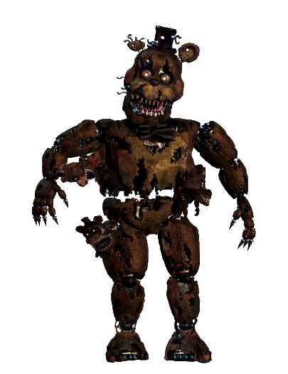 Nightmare Freddy Full Body Thank You Image By Joltgametravel On