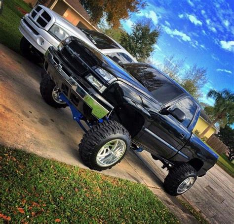 Lifted Chevy Single Cab With Blue Lift Kit Lifted Trucks Trucks