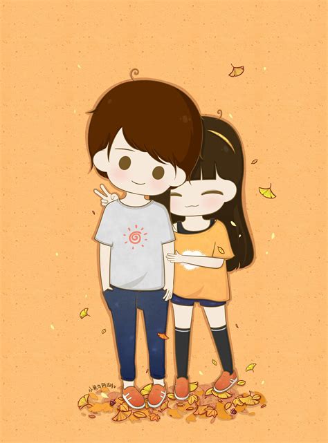 Cute Couple Goals Cartoon Wallpapers On Wallpaperdog