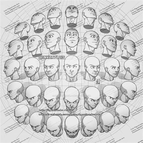 Heads Different Angles Perspective By Marvelmania On Deviantart