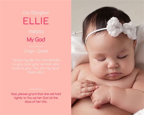 Baby Girl Names And Meanings Scripture And Prayers Plus Free Diy