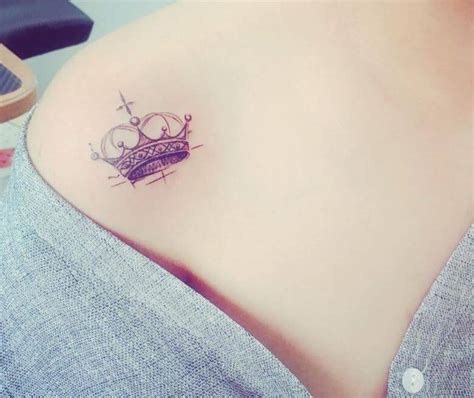 50 King Queen Crown Tattoo Designs With Meaning 2021