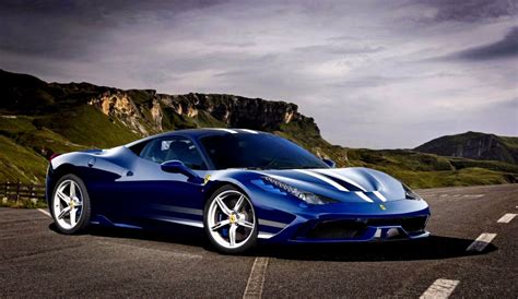 Blue Ferrari Wallpapers Top Free Blue Ferrari Backgrounds