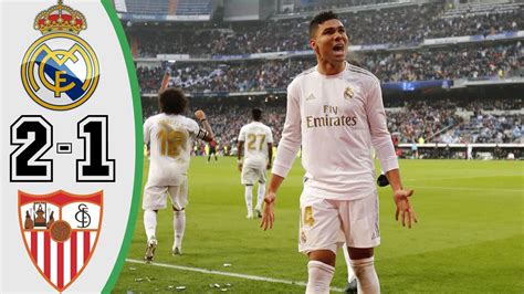 Was live — at estadio santiago bernabéu. Real Madrid Vs Sevilla 2-1 Goals and Full Highlights - 2020