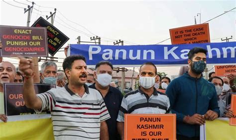 Protests In Jammu And Kashmir After Targeted Killings Of Minorities