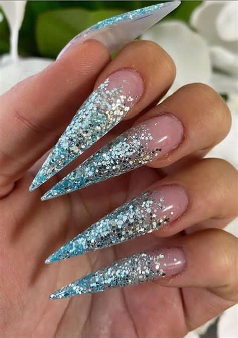 Special Stiletto Nails Art Designs Idea For Spring And Summer In Lily Fashion Style In