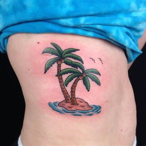 225 Palm Tree Tattoo Designs That Remind You Of The Beach Palm Tree