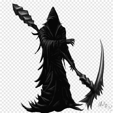Black Grim Reaper Death Grim Reaper Hd Computer Fictional Character