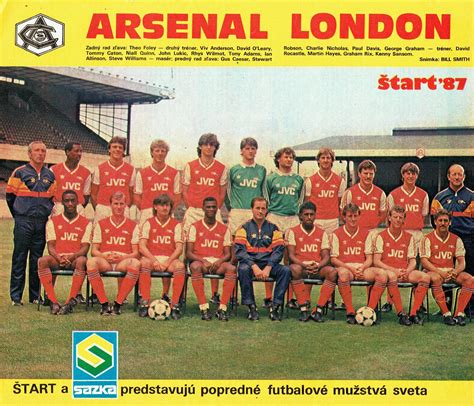 Switch to the light mode that's kinder on your eyes at day time. 1987 Арсенал Лондон in 2020 | Retro football, Team photos ...