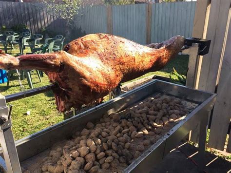 Catering For A Large Party With A Spit Roast