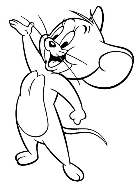 The Tom And Jerry Coloring Pages 🖌 To Print And Color