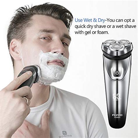 Flyco Electric Razor Rotary Shaver For Men Cordless Rechargeable
