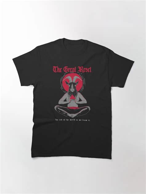 The Great Reset 2020 Resist The Reset Nwo Global Agenda T Shirt