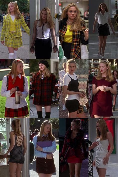 clueless film cher horowitz 1990s 90s 1995 icons clueless outfits clueless fashion 90s