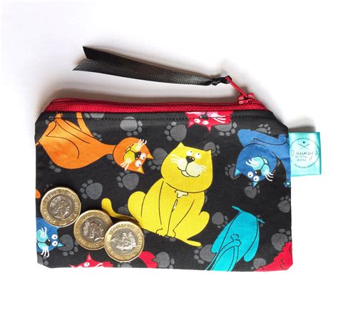 Cats purse cute coin purse zip pouch small zip purse cat | Etsy | Cute coin purse, Cat purse 
