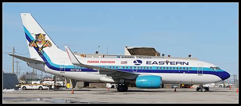 N278ea Florida Panthers Eastern Air Lines Boeing 737 700 Flickr