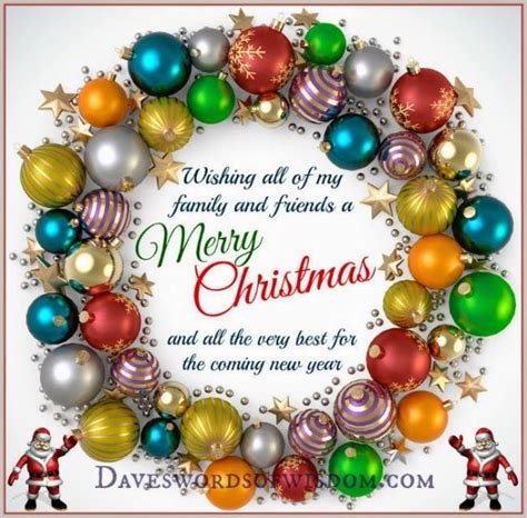 Wishing All My Family And Friends A Merry Christmas Pictures, Photos