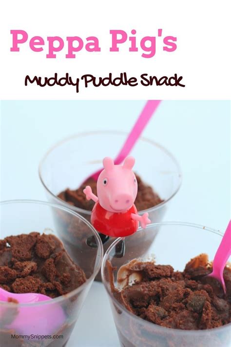 How To Make Peppa Pigs Muddy Puddle Snack Peppa Pig Birthday Party