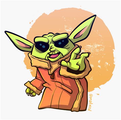 Star Wars Cute Baby Yoda Png Clipart Mart Cartoonyoda Png Free A67