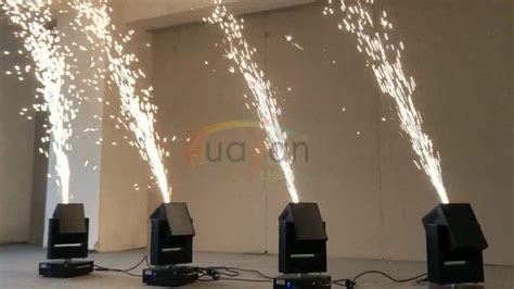 Stage Fireworks Moving Head Spark Machine Youtube