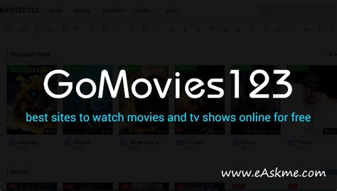 38 Gomovies123 Alternatives To Watch Movies Online For Free Hd