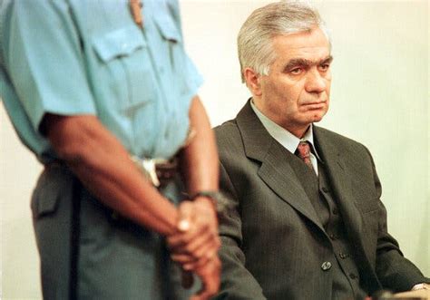 Momcilo Krajisnik Bosnian Serb Convicted Of War Crimes Dies At 75