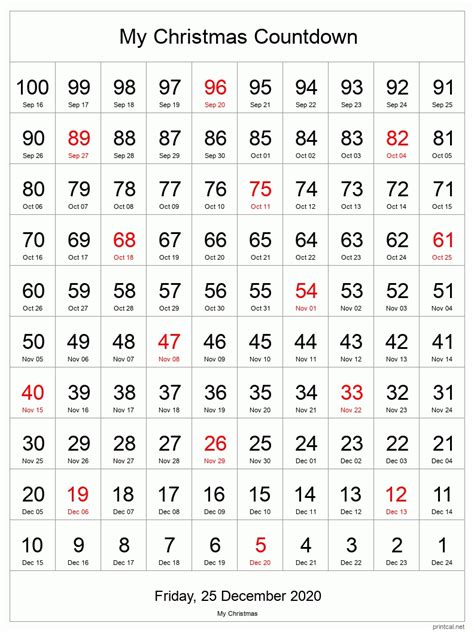 Printable Countdown Calendar For Retirement Tybie Iolanthe