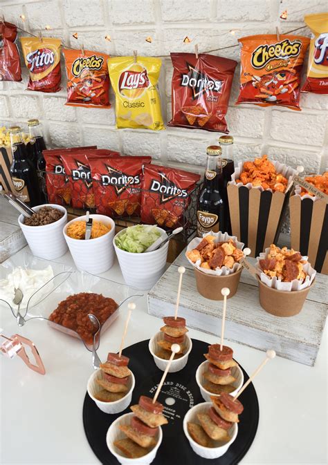 Create A Walking Taco Bar For Your Next Celebration Party Food Bars