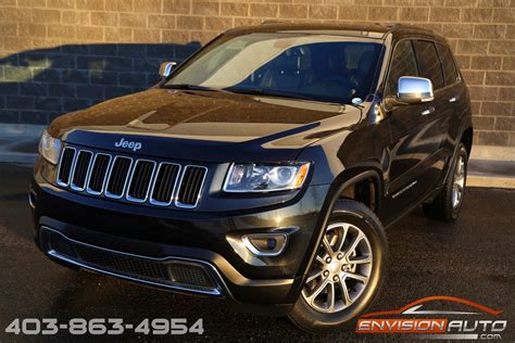 The grand cherokee comes available with performance upgrades in the jeep® grand cherokee srt & trackhawk. 2014 Jeep Grand Cherokee Limited 4×4 | Envision Auto ...