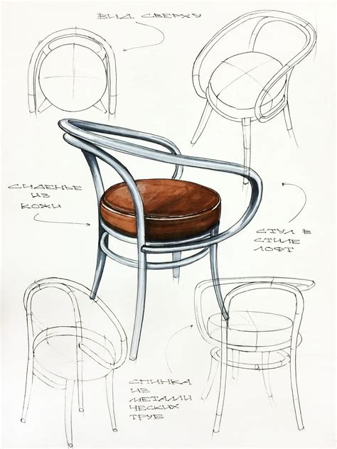 Sketch Furniture Design Sketches Drawing Furniture Interior Design