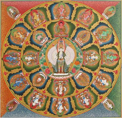 420 Avalokiteshvara Mandala 2