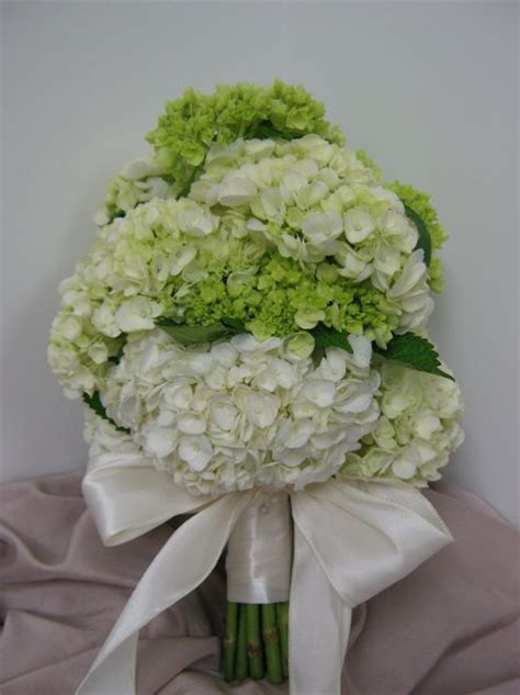 Green Ivory White Bouquet Fall Spring Summer Winter