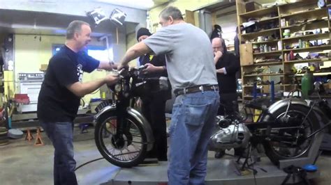 1951 Vincent Comet Motorcycle Disassembly In 2 Minutes