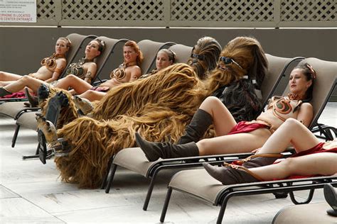 Wookiees And Slave Leias In Great Number Boing Boing