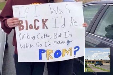 Racist Prom Proposal About Black People Picking Cotton Sparks So Many