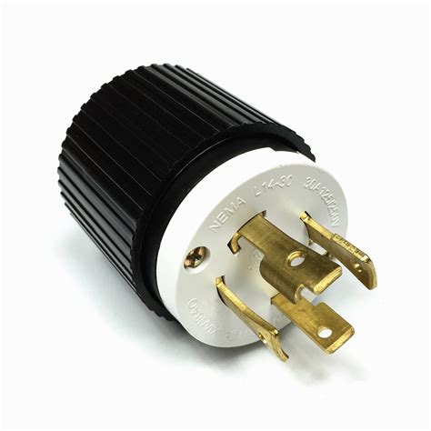 125250 Volt3 Pole Generator Twist Lock Adapter Male Plug Cul Listed