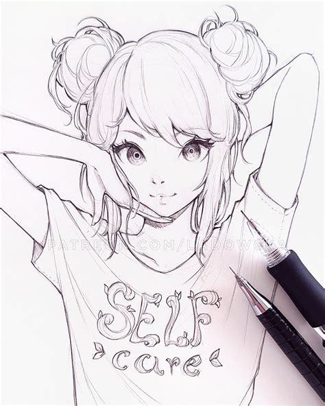 Asia On Twitter Anime Girl Drawings Girl Drawing Sketches Anime Sketch