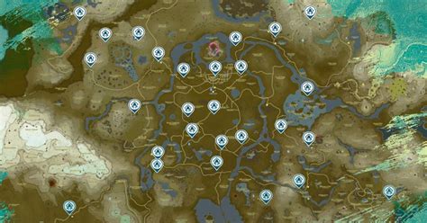 Zelda Tears Of The Kingdom Interactive Map All Shrines Towers My Xxx Hot Girl