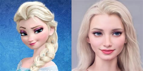 Artist Creates Real Life Disney Characters Using Artificial Intelligence Geeky