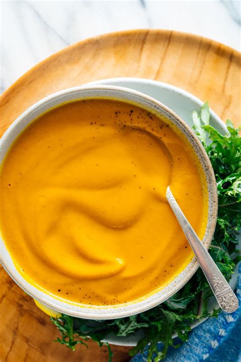 Creamy Roasted Carrot Soup Icarian Food Recipes