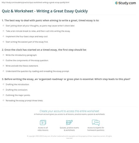 How To Write A Great Essay Telegraph