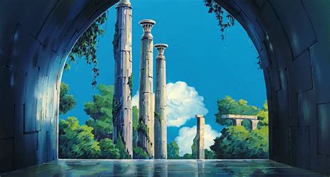 Castle In The Sky Castle In The Sky Studio Ghibli Background Studio