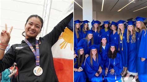 Filipina Tennis Ace Eala Graduates Luzonwide News Correspondent