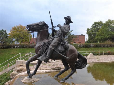Buffalo Soldier Monument In Fort Leavenworth Kansas Find A Grave Cemetery