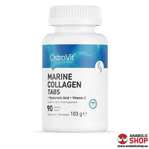 Ostrovit Marine Collagen With Hyaluronic Acid And Vitamin C Kapsulas