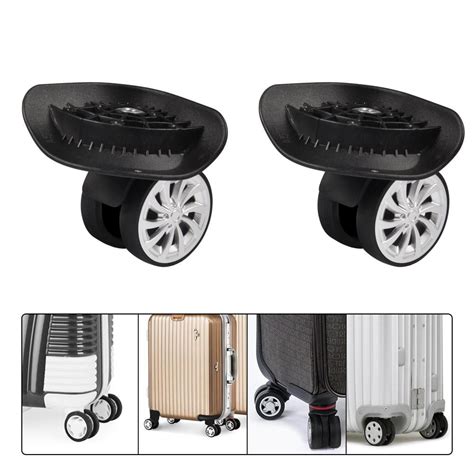 Topincn Luggage Suitcase Replacement Wheels Swivel Wheel Replacement