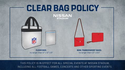 What Are Nissan Stadiums Bag Policy And Purse Rules