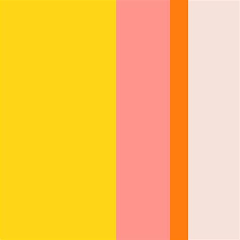 71 Pastel Pink And Yellow Color Palette